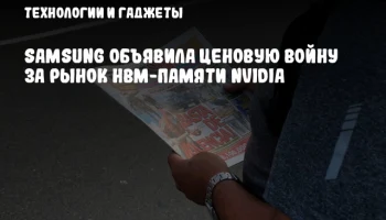 Samsung объявила ценовую войну за рынок HBM-памяти NVIDIA
