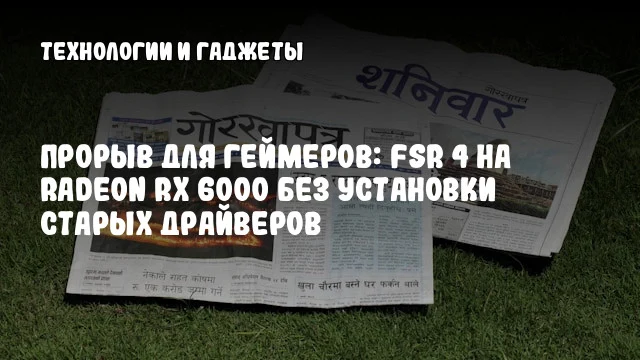 Прорыв для геймеров: FSR 4 на Radeon RX 6000 без установки старых драйверов Прорыв для геймеров: FSR 4 на Radeon RX 6000 без установки старых драйверов