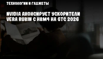 NVIDIA анонсирует ускорители Vera Rubin с HBM4 на GTC 2026