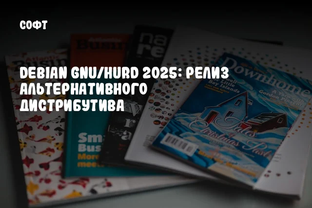Debian GNU/Hurd 2025: релиз альтернативного дистрибутива Debian GNU/Hurd 2025: релиз альтернативного дистрибутива
