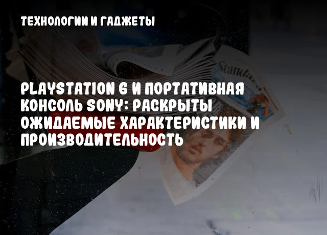 PlayStation 6 и портативная консоль Sony: раскрыты ожидаемые характеристики и производительность PlayStation 6 и портативная консоль Sony: раскрыты ожидаемые характеристики и производительность