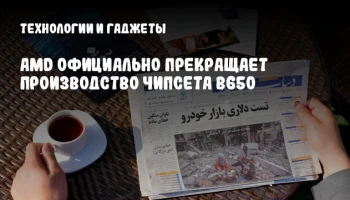 AMD официально прекращает производство чипсета B650