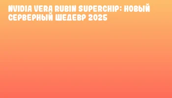 NVIDIA Vera Rubin Superchip: Новый серверный шедевр 2025