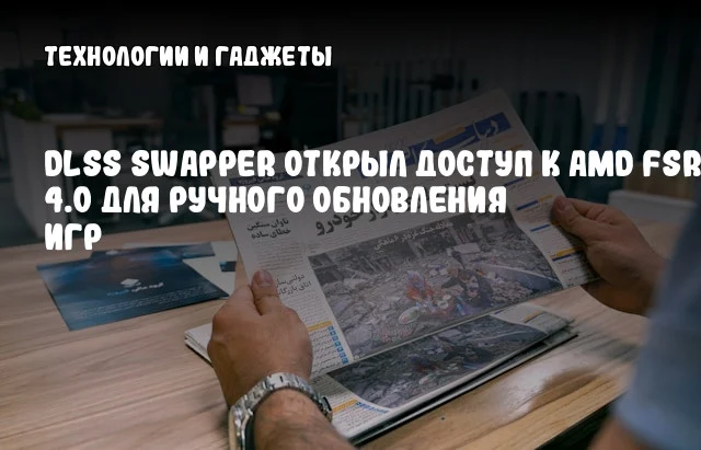 DLSS Swapper открыл доступ к AMD FSR 4.0 для ручного обновления игр DLSS Swapper открыл доступ к AMD FSR 4.0 для ручного обновления игр