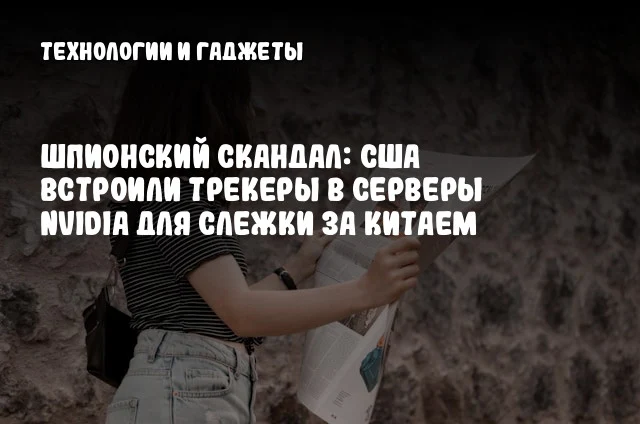 Шпионский скандал: США встроили трекеры в серверы NVIDIA для слежки за Китаем