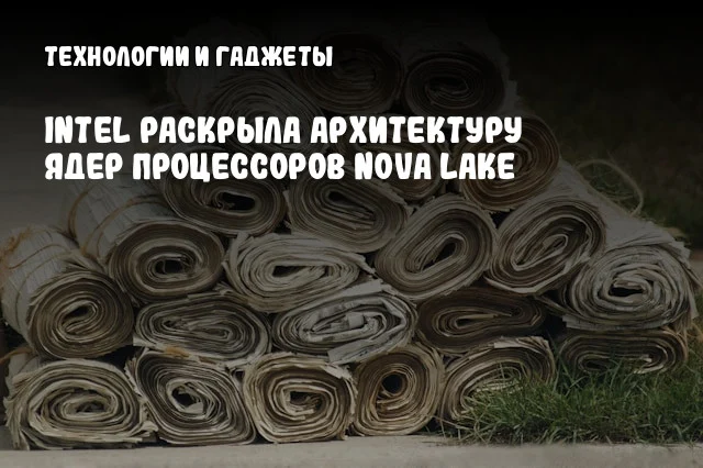 Intel раскрыла архитектуру ядер процессоров Nova Lake Intel раскрыла архитектуру ядер процессоров Nova Lake
