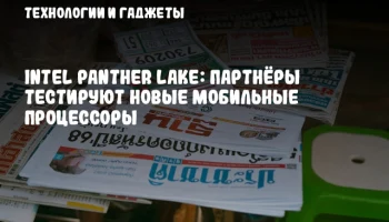 Intel Panther Lake: партнёры тестируют новые мобильные процессоры