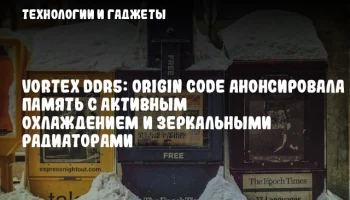 VORTEX DDR5: Origin Code анонсировала память с активным охлаждением и зеркальными радиаторами