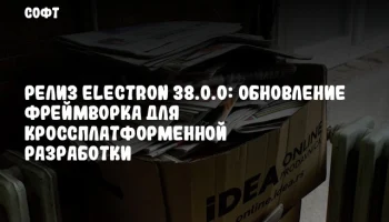 Релиз Electron 38.0.0: Обновление фреймворка для кроссплатформенной разработки