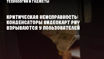 Критическая неисправность: конденсаторы видеокарт PNY взрываются у пользователей