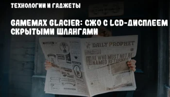 GAMEMAX Glacier: СЖО с LCD-дисплеем и скрытыми шлангами