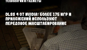 DLSS 4 от NVIDIA: более 175 игр и приложений используют передовое масштабирование
