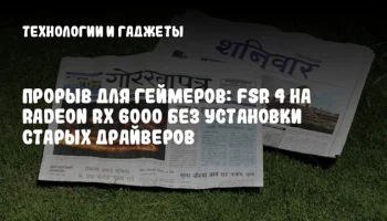 Прорыв для геймеров: FSR 4 на Radeon RX 6000 без установки старых драйверов